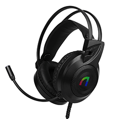 [ABKO] [헤드셋] N460 블랙 [가상 7.1ch / RGB]