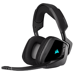 [커세어] [헤드셋] VOID ELITE WIRELESS 블랙 [가상 7.1ch / 무선 / RGB]