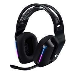 [로지텍] [헤드셋] G733 Lightspeed 블랙 [가상 7.1ch / 유무선 / RGB]